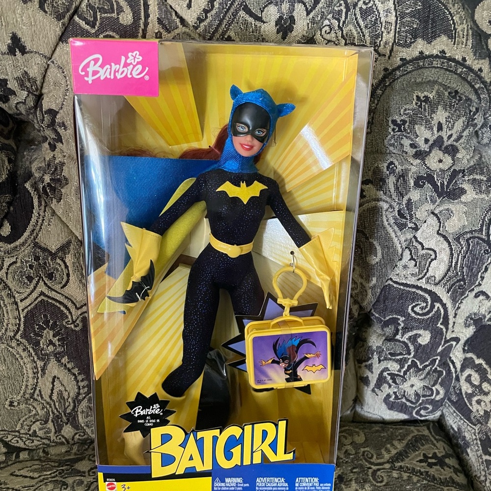 Barbie Wonder Woman Doll with Blue and Red Outfit